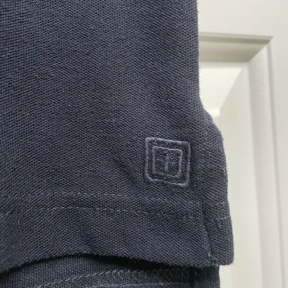 5.11 Tactical Series Men's Shooting Shirt Short Sleeve Golf Polo Shirt Black Lg - Picture 4 of 10